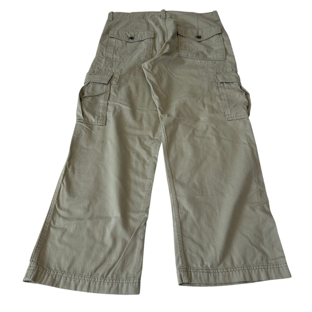 Levi's Men's Cargo Loose Straight Pants Sz 36x32 Khaki Pockets Gorpcore Utility - Picture 2 of 10